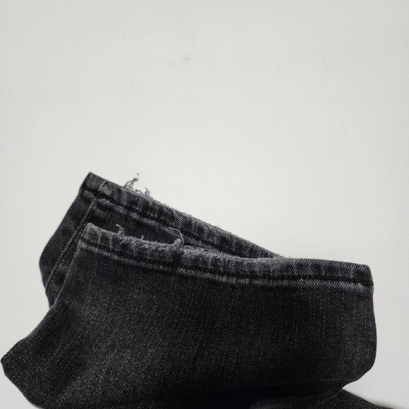 Abercrombie & Fitch Black Wash Ripped Knees Athletic Skinny Jeans - Picture 9 of 9